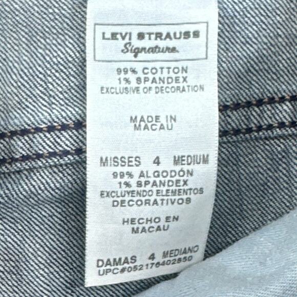 Y2K Levi Jeans 4M Signature Midrise Bootcut Straight Streetwear Classic Everyday - Picture 9 of 12